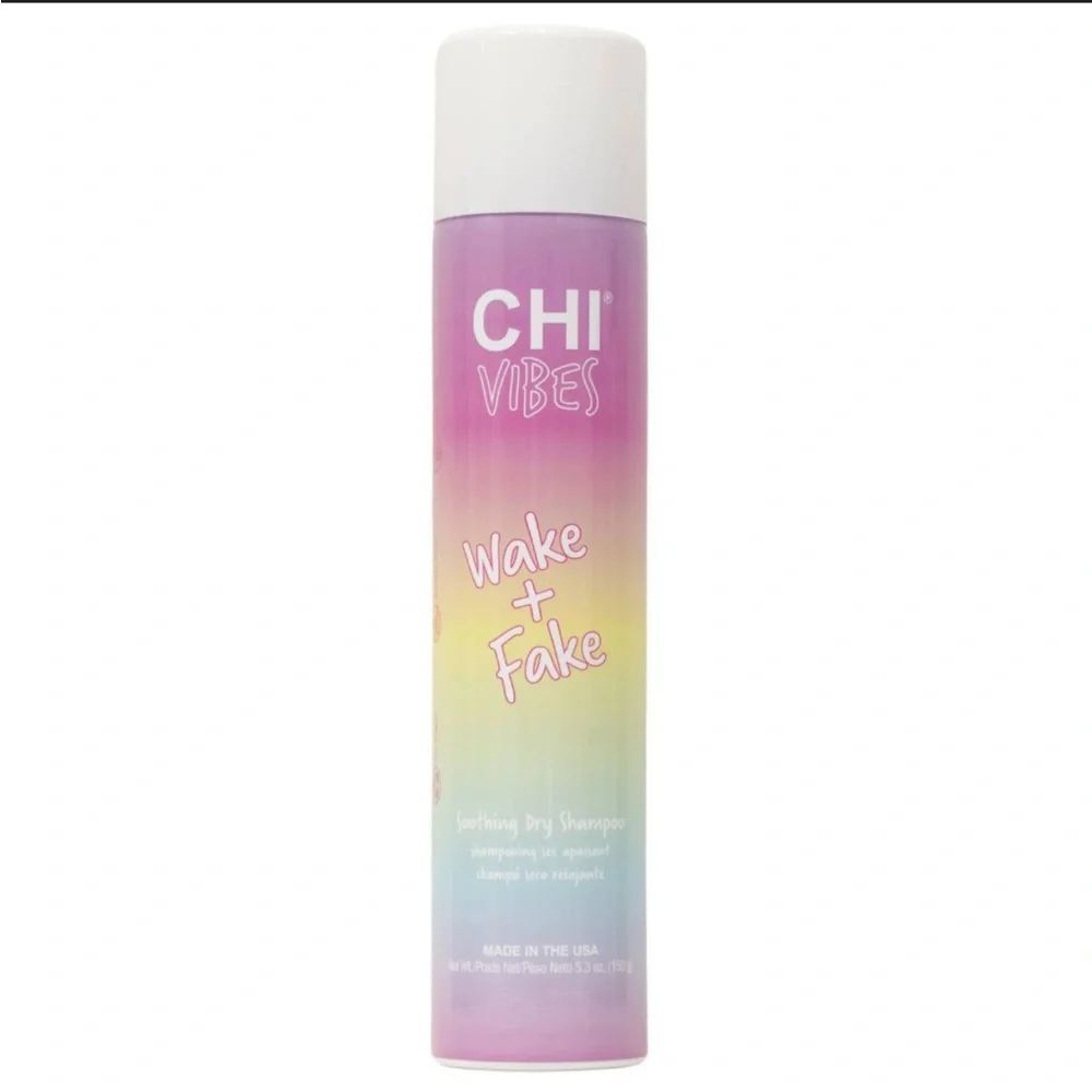 CHI VIBES WAKE & FAKE SOOTHING DRY SHAMPOO ULTRA ABSORBING SCALP SOOTHING NWT